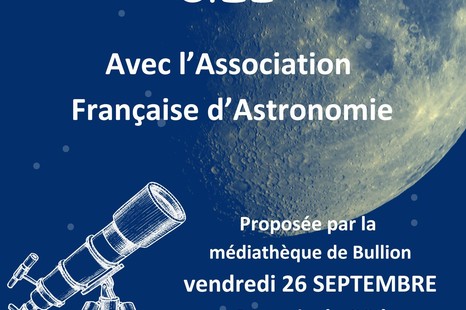 Nouvelle soirée Observation du Ciel